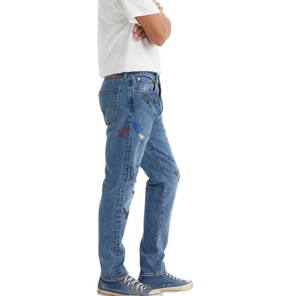 Levi's 512 Premium Slim Taper Fit Men's Blue Jeans Size 31 X 32 Denim NWT - Picture 5 of 17